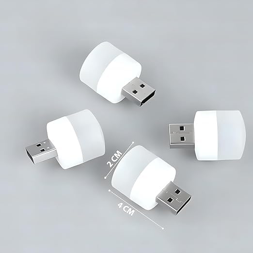 USB Night Lights LED Plug in White Buy 1 Get 2 Free