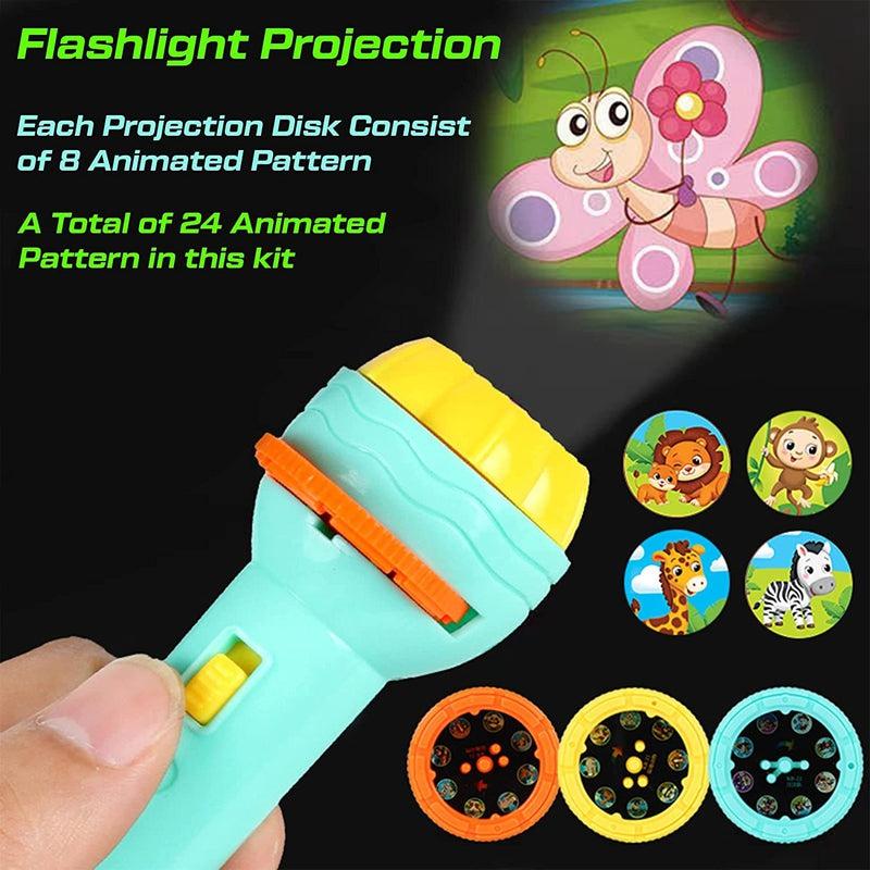 Projector Flashlight Torch for Kids