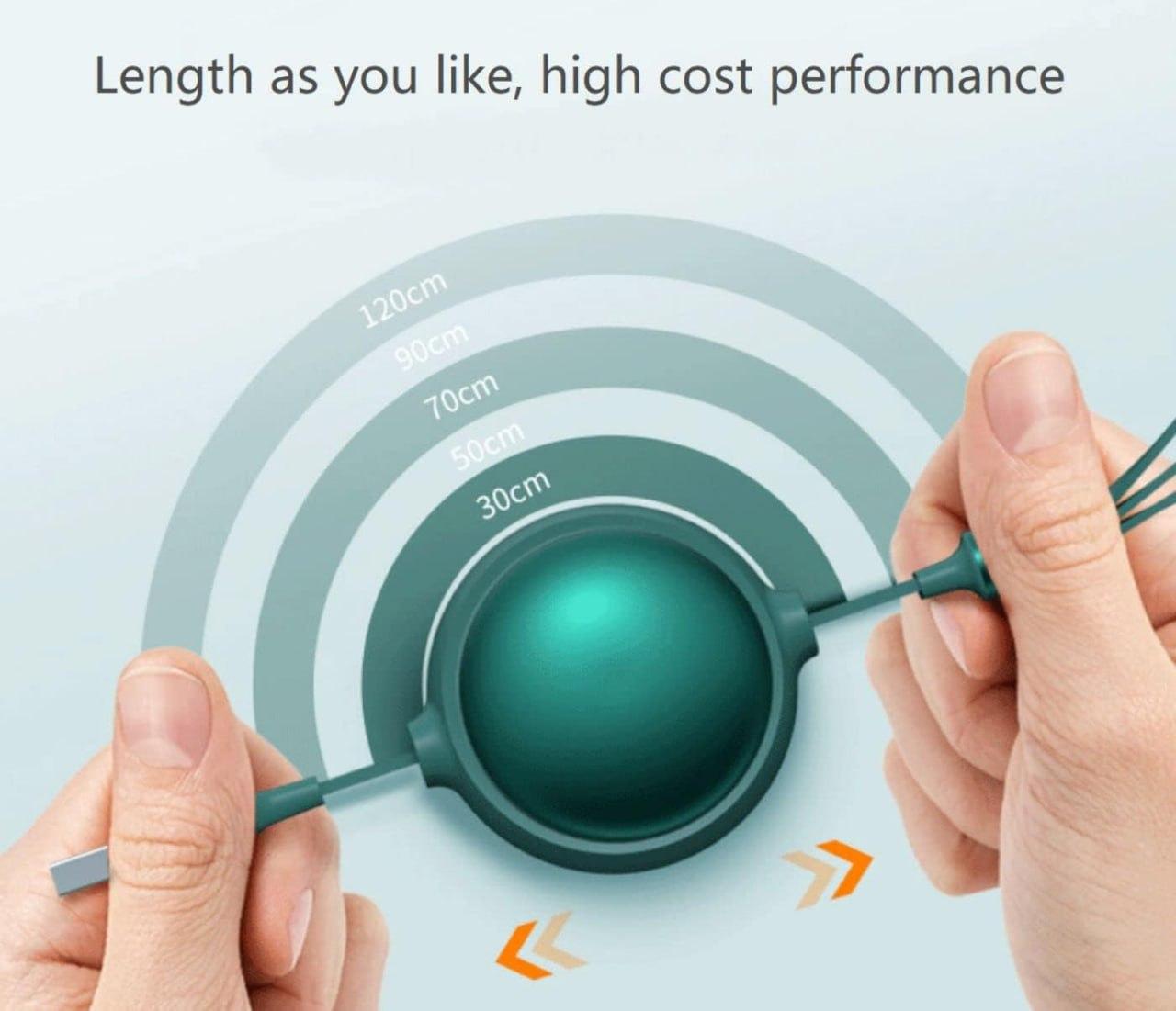 3-in-1 Multi Charging Data Cable