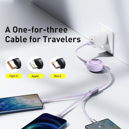 3-in-1 Multi Charging Data Cable