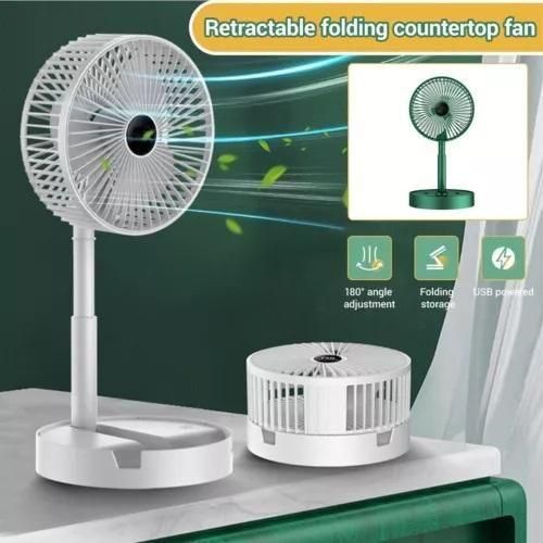 Powerful Rechargeable High-Speed Table Desk Fan