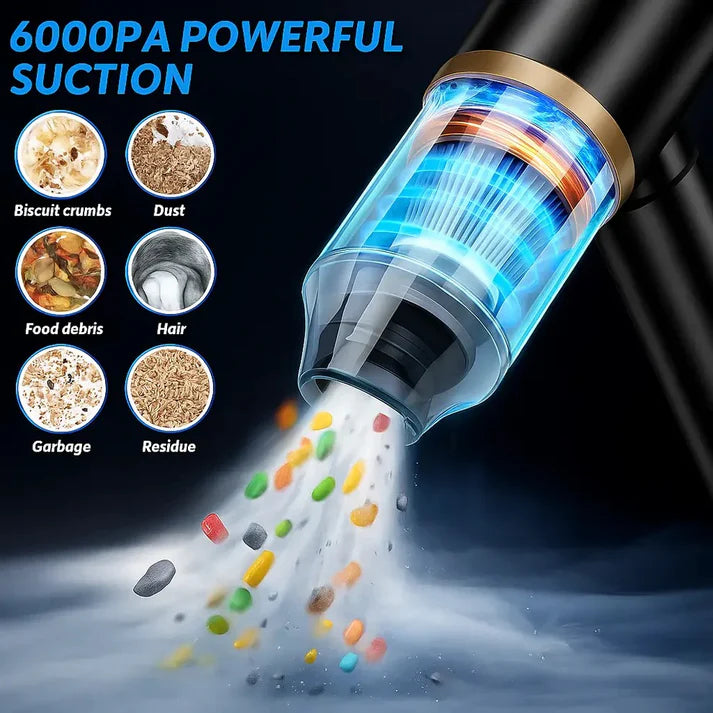 Portable Air Duster Wireless Vacuum Cleaner
